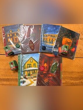 The Daily Grind Home for the Holidays covers/ disk/ dividers / washi